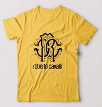 Load image into Gallery viewer, Roberto Cavalli T-Shirt for Men-Golden yellow-Ektarfa.online