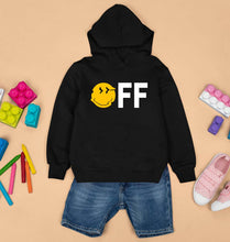 Load image into Gallery viewer, Emoji Off Kids Hoodie for Boy/Girl-Black-Ektarfa.online