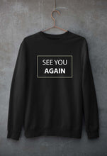 Load image into Gallery viewer, Fast & Furious See You Again Unisex Sweatshirt for Men/Women-Black-Ektarfa.online