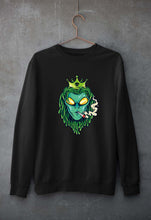 Load image into Gallery viewer, Weed Monster Unisex Sweatshirt for Men/Women-Black-Ektarfa.online