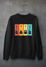 Load image into Gallery viewer, Guitar Unisex Sweatshirt for Men/Women-Black-Ektarfa.online