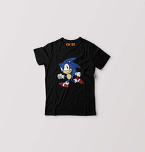 Load image into Gallery viewer, Sonic Kids T-Shirt for Boy/Girl-Black-Ektarfa.online