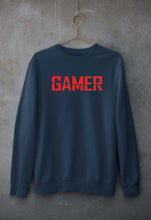 Load image into Gallery viewer, Gamer Unisex Sweatshirt for Men/Women-Navy Blue-Ektarfa.online