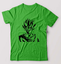 Load image into Gallery viewer, Anime Goku T-Shirt for Men-flag green-Ektarfa.online