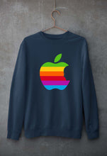 Load image into Gallery viewer, Steve Jobs Apple Unisex Sweatshirt for Men/Women-Navy Blue-Ektarfa.online