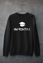 Load image into Gallery viewer, IIM Rohtak Unisex Sweatshirt for Men/Women-Black-Ektarfa.online