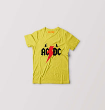Load image into Gallery viewer, ACDC Kids T-Shirt for Boy/Girl-Yellow-Ektarfa.online