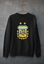 Load image into Gallery viewer, Argentina Football Unisex Sweatshirt for Men/Women-Black-Ektarfa.online