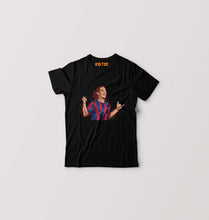 Load image into Gallery viewer, Ronaldinho Kids T-Shirt for Boy/Girl-Black-Ektarfa.online