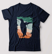 Load image into Gallery viewer, Penguin T-Shirt for Men-Navy Blue-Ektarfa.online