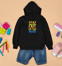 Load image into Gallery viewer, PUBG Stay Out Of The Blue Kids Hoodie for Boy/Girl-Black-Ektarfa.online