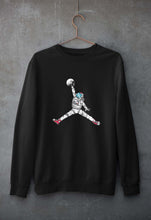 Load image into Gallery viewer, Jorden Space Dunk Unisex Sweatshirt for Men/Women-Black-Ektarfa.online