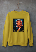 Load image into Gallery viewer, Kurt Cobain Unisex Sweatshirt for Men/Women-Mustard Yellow-Ektarfa.online