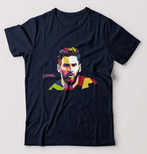 Load image into Gallery viewer, Lionel Messi T-Shirt for Men-Navy Blue-Ektarfa.online