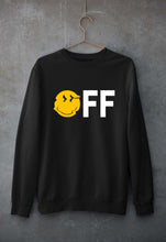 Load image into Gallery viewer, Emoji Off Unisex Sweatshirt for Men/Women-Black-Ektarfa.online
