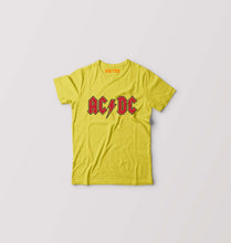 Load image into Gallery viewer, ACDC Kids T-Shirt for Boy/Girl-Yellow-Ektarfa.online