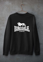 Load image into Gallery viewer, Lonsdale Unisex Sweatshirt for Men/Women-Black-Ektarfa.online