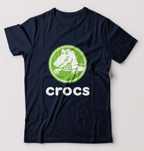 Load image into Gallery viewer, Crocs T-Shirt for Men-Navy Blue-Ektarfa.online