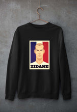 Load image into Gallery viewer, Zidane Unisex Sweatshirt for Men/Women-Black-Ektarfa.online