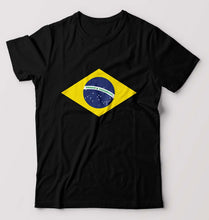 Load image into Gallery viewer, Brazil T-Shirt for Men-Black-Ektarfa.online