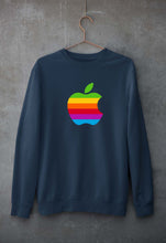 Load image into Gallery viewer, Apple Unisex Sweatshirt for Men/Women-Navy Blue-Ektarfa.online