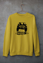 Load image into Gallery viewer, Jeep Unisex Sweatshirt for Men/Women-Mustard Yellow-Ektarfa.online
