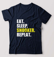 Load image into Gallery viewer, Snooker T-Shirt for Men-Navy Blue-Ektarfa.online