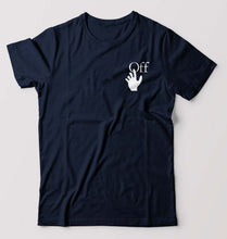 Load image into Gallery viewer, off white T-Shirt for Men-Navy Blue-Ektarfa.online