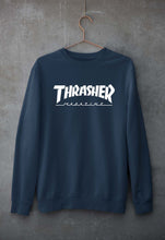 Load image into Gallery viewer, Thrasher Magazine Unisex Sweatshirt for Men/Women-Navy Blue-Ektarfa.online