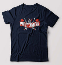 Load image into Gallery viewer, WWE Wrestle Mania T-Shirt for Men-Navy Blue-Ektarfa.online