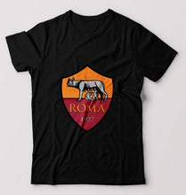 Load image into Gallery viewer, A.S. Roma T-Shirt for Men-Black-Ektarfa.online