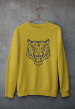 Load image into Gallery viewer, Tiger Unisex Sweatshirt for Men/Women-Mustard Yellow-Ektarfa.online