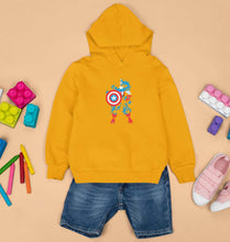 Load image into Gallery viewer, Captain Splash Kids Hoodie for Boy/Girl-Mustard Yellow-Ektarfa.online