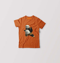 Load image into Gallery viewer, Kung Fu Panda Kids T-Shirt for Boy/Girl-Orange-Ektarfa.online
