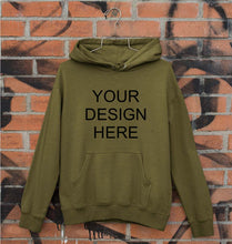 Load image into Gallery viewer, Customized-Custom-Personalized Unisex Hoodie for Men/Women-Olive Green-Ektarfa.online