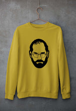 Load image into Gallery viewer, Steve Jobs Unisex Sweatshirt for Men/Women-Mustard Yellow-Ektarfa.online