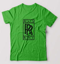 Load image into Gallery viewer, Rolls Royce T-Shirt for Men-flag green-Ektarfa.online