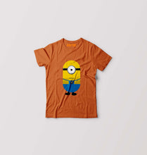 Load image into Gallery viewer, Minion Dispicable me Kids T-Shirt for Boy/Girl-Orange-Ektarfa.online