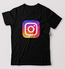 Load image into Gallery viewer, Instagram T-Shirt for Men-Black-Ektarfa.online