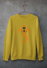 Load image into Gallery viewer, Ganpati JI(Ganesh) Unisex Sweatshirt for Men/Women-Mustard yellow-Ektarfa.online