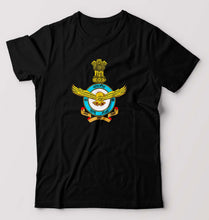 Load image into Gallery viewer, Indian Air Force Army T-Shirt for Men-Black-Ektarfa.online
