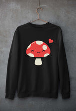Load image into Gallery viewer, Mushroom Unisex Sweatshirt for Men/Women-Black-Ektarfa.online