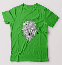 Load image into Gallery viewer, Lion T-Shirt for Men-flag green-Ektarfa.online