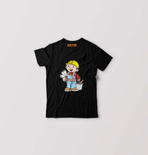Load image into Gallery viewer, Bob the Builder Kids T-Shirt for Boy/Girl-Black-Ektarfa.online