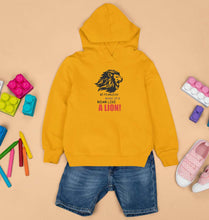Load image into Gallery viewer, Lion Kids Hoodie for Boy/Girl-Mustard Yellow-Ektarfa.online