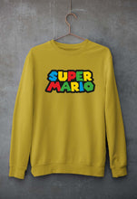 Load image into Gallery viewer, Super Mario Unisex Sweatshirt for Men/Women-Mustard Yellow-Ektarfa.online