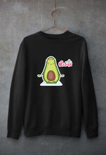 Load image into Gallery viewer, Avocado Relax Unisex Sweatshirt for Men/Women-Black-Ektarfa.online