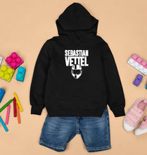 Load image into Gallery viewer, Sebastian Vettel F1 Kids Hoodie for Boy/Girl-Black-Ektarfa.online