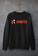 Load image into Gallery viewer, Hero MotoCorp Unisex Sweatshirt for Men/Women-Black-Ektarfa.online