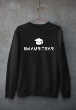Load image into Gallery viewer, IIM Amritsar Unisex Sweatshirt for Men/Women-Black-Ektarfa.online